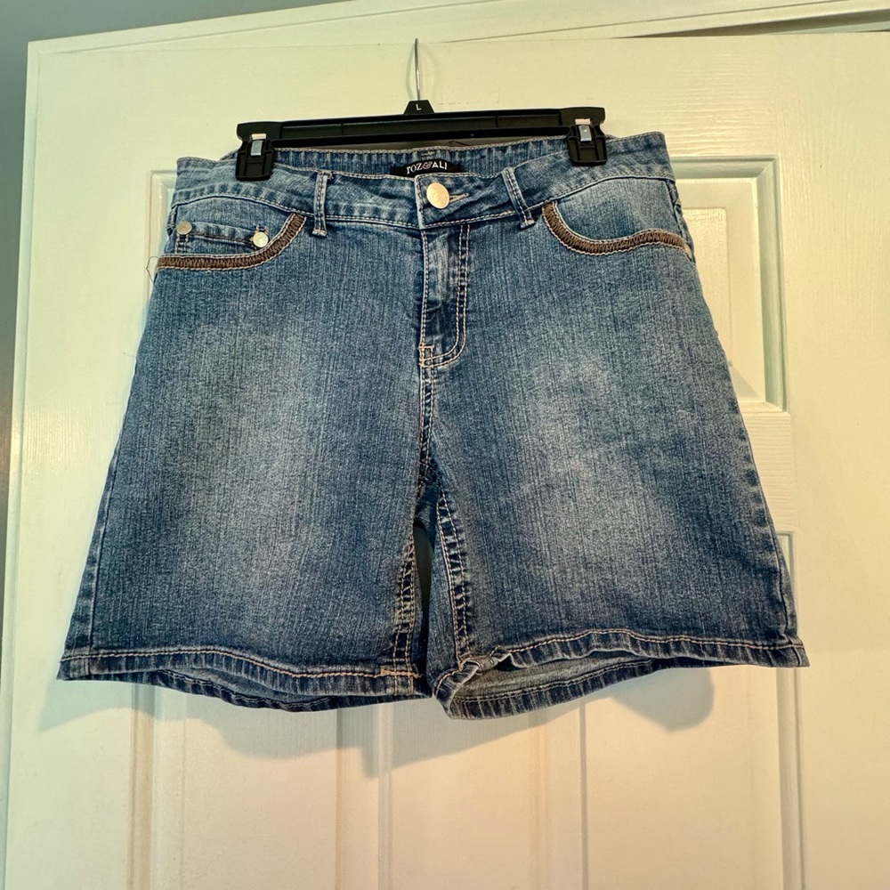 Denim Blue Jean Shorts, Size 10